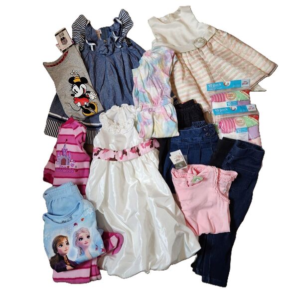 Toddler Girl Clothing Bundle – Size 24M to 2T, New & Gently Used - Picture 1 of 7